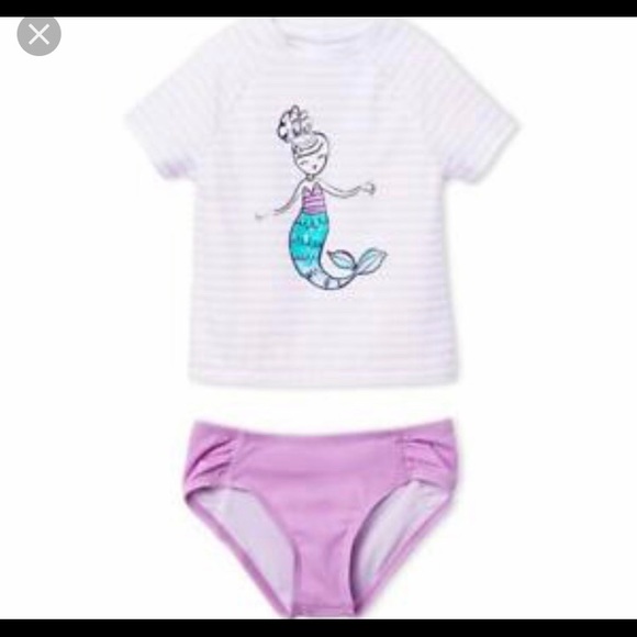 Gymboree Other - New 2 piece mermaid suit Gymboree